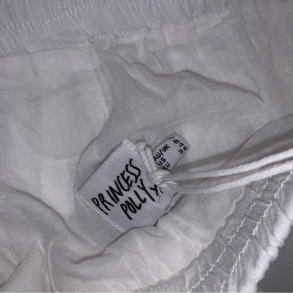 Princess Polly The Chloe Set White Shorts - Picture 9 of 14